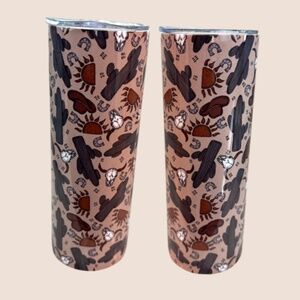 Western Country Cowboy Stainless Steel Sublimated Insulated 20oz Tumbler